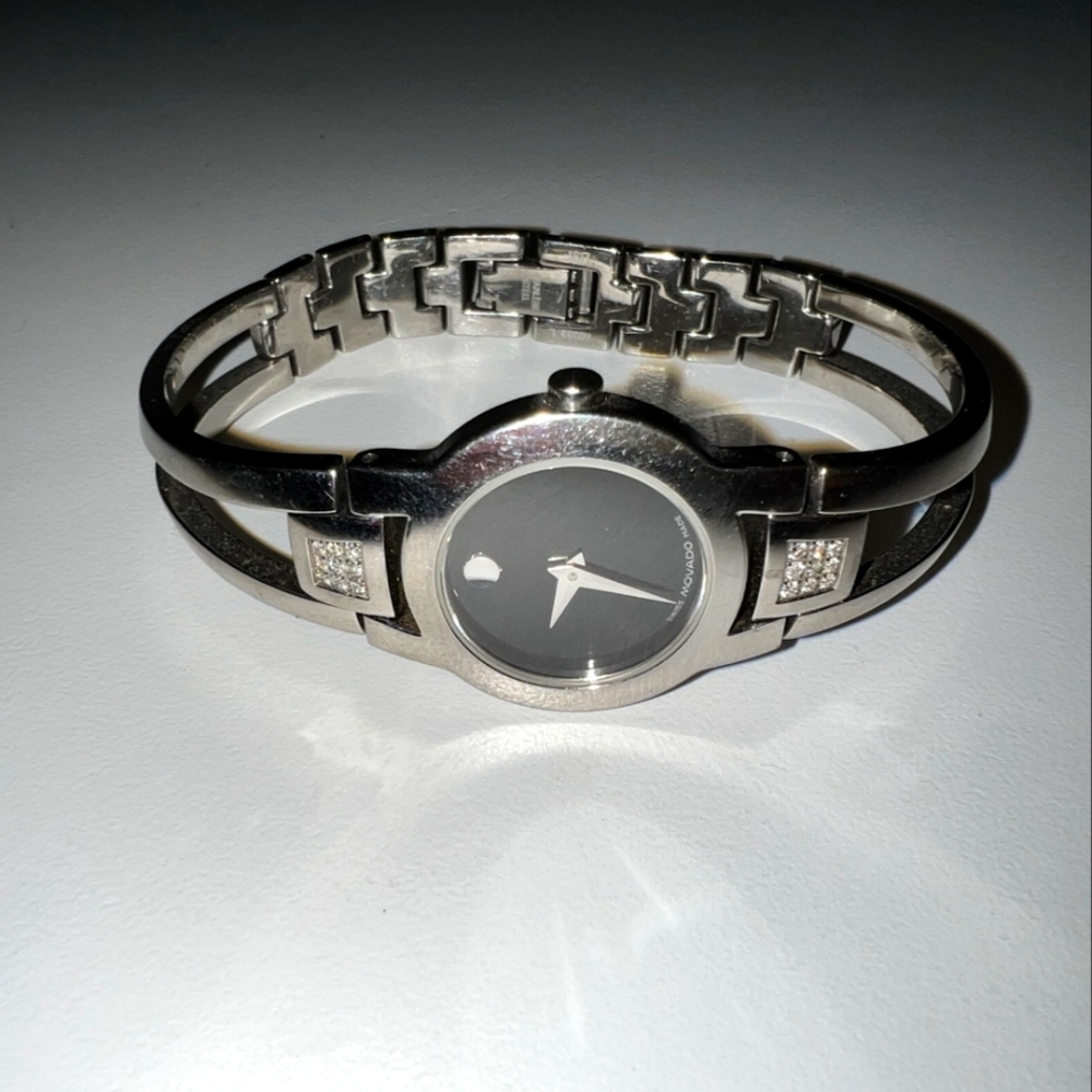 Movado diamond bracelet watch